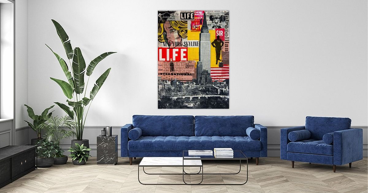 Collage sur toile, Aluminium, ArtFrame, Poster ou tirage encadré — free download
